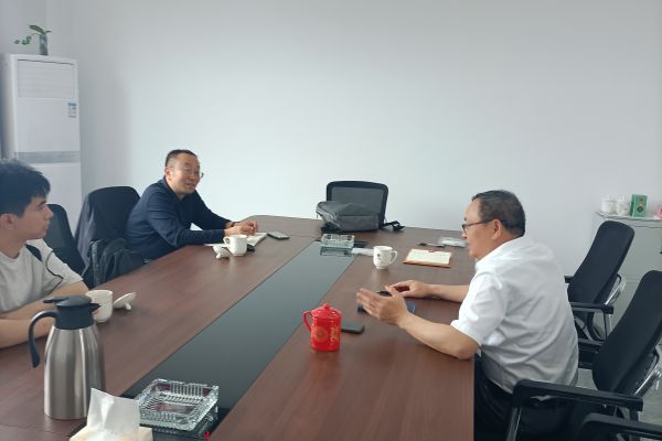 4月22日國家糧食物資儲備局科學(xué)研究院喬博士蒞臨公司指導(dǎo)